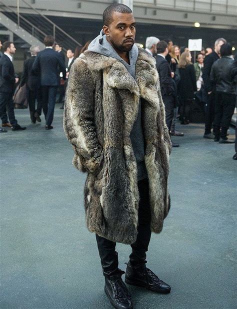 givenchy fur coat men|More.